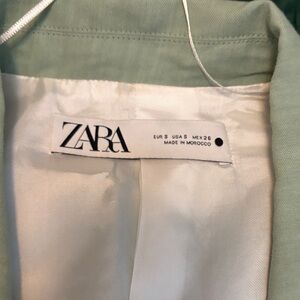 Zara Light Green Jacket